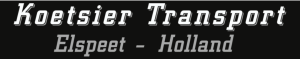 Logo Koetsier Transport Elspeet